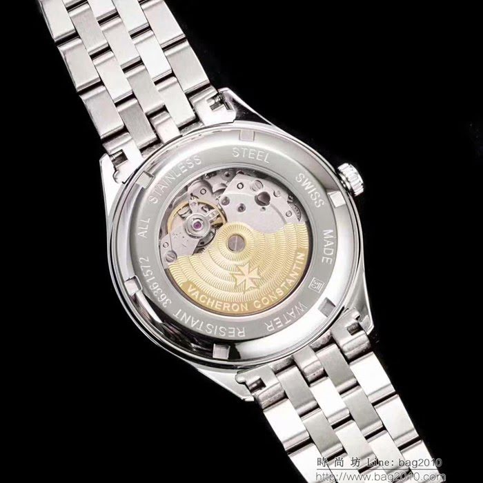 江詩丹頓 Vacheron Constantin 全自動8215機械機芯 316精鋼錶帶  超強防水功能 商務休閒 男士腕表  wssb4876